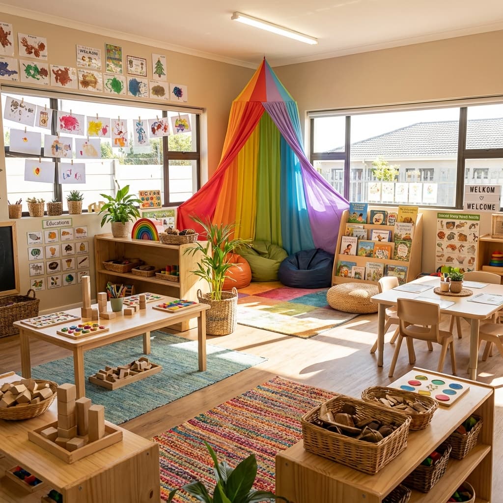 Modern early childhood classroom environment